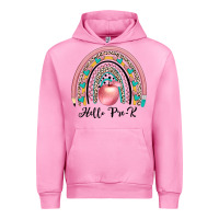 Fuchsia Pink hello pre k Urban Hoodie - JahusDesignShop