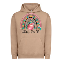 Pigment Burro hello pre k Urban Hoodie - JahusDesignShop