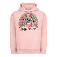 Pigment Salmon hello pre k Urban Hoodie - JahusDesignShop