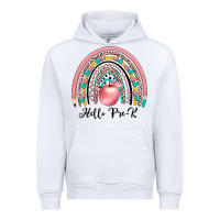 White hello pre k Urban Hoodie - JahusDesignShop