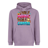 Lavender half mama half coffee Heavyweight Hoodie - Zillion Design Studio