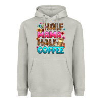Moon Dust half mama half coffee Heavyweight Hoodie - Zillion Design Studio