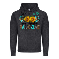 Vintage Black life is good you should get one Vintage Hoodie - AdoDesignShop