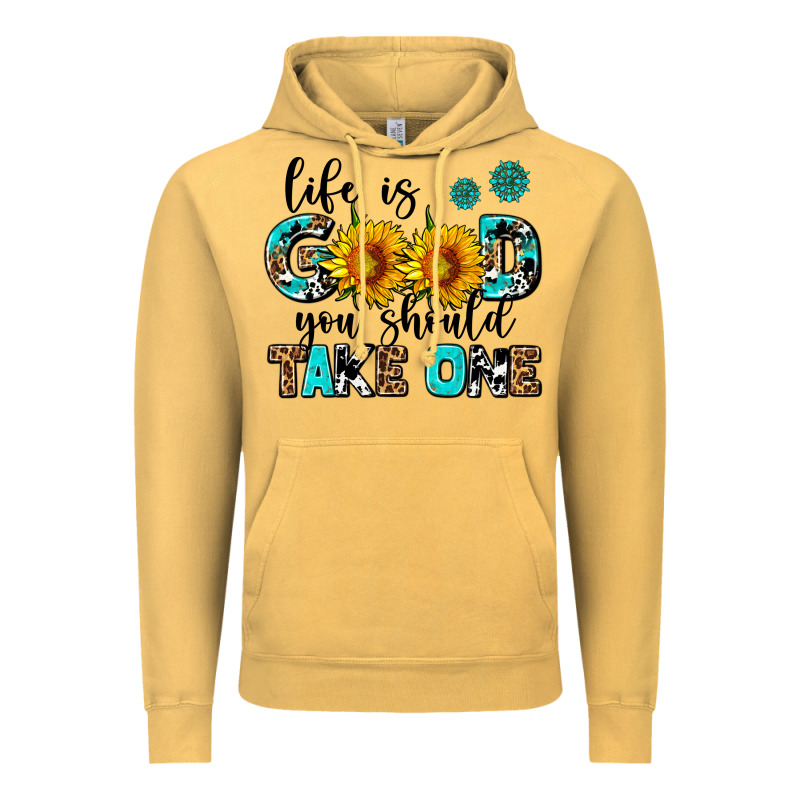 Life Is Good You Should Get One Vintage Hoodie by AdoDesignShop | Teevron