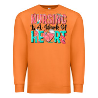Carrot nursing is a work of heart Premium Sweatshirt - texasbilliewilder