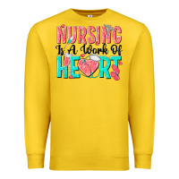 Lemon nursing is a work of heart Premium Sweatshirt - texasbilliewilder