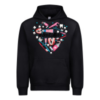 Black dental life element heart Urban Hoodie - AdoDesignShop