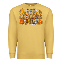 Antique Gold one thankful nurse Premium Sweatshirt - texasbilliewilder