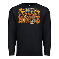Black one thankful nurse Premium Sweatshirt - texasbilliewilder
