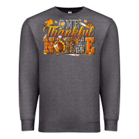 Charcoal Heather one thankful nurse Premium Sweatshirt - texasbilliewilder