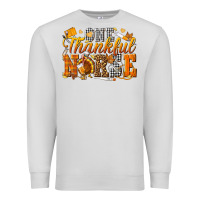 Dove Grey one thankful nurse Premium Sweatshirt - texasbilliewilder