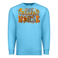 Ocean Blue one thankful nurse Premium Sweatshirt - texasbilliewilder