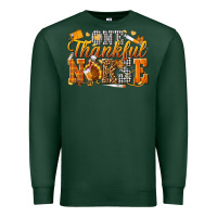 Sports Green one thankful nurse Premium Sweatshirt - texasbilliewilder