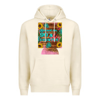 Tofu raised 90's country guitar cactus sunflower's 12 oz can cooler (regula Premium Hoodie - Artiststas