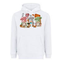 White bakery gnomes Heavyweight Hoodie - Zillion Design Studio