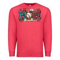 Cardinal mom baseball Premium Sweatshirt - Zillion Design Studio
