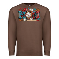 Chestnut mom baseball Premium Sweatshirt - Zillion Design Studio