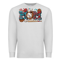 Dove Grey mom baseball Premium Sweatshirt - Zillion Design Studio
