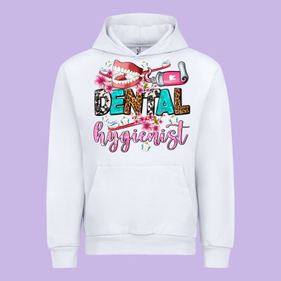 Dental Hygienist Urban Hoodie Designed By Adodesignshop