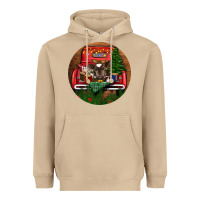 Mushroom Baby Cow Christmas Heavyweight Hoodie - RanaPortraitStore