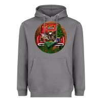 Storm Baby Cow Christmas Heavyweight Hoodie - RanaPortraitStore