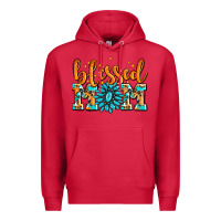 Cardinal blessed mom with gemstone Premium Hoodie - AdoDesignShop