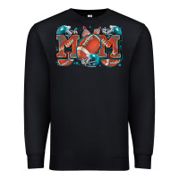 Black mom american football Premium Sweatshirt - Zillion Design Studio