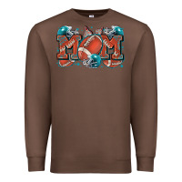 Chestnut mom american football Premium Sweatshirt - Zillion Design Studio