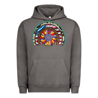 Pigment Tornado sunflower american flag leopard gemstone cowhide rainbow Urban Hoodie - Artiststas