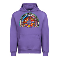 Tulip sunflower american flag leopard gemstone cowhide rainbow Urban Hoodie - Artiststas