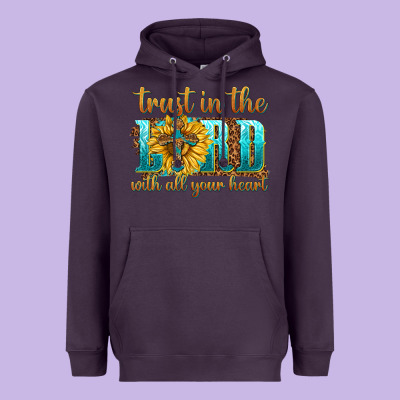 Heavyweight Hoodie trust in the lord with all your heart