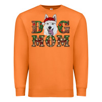 Carrot christmas  white shepherd dog mom Premium Sweatshirt - RanaPortraitStore