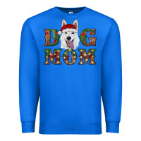True Royal christmas  white shepherd dog mom Premium Sweatshirt - RanaPortraitStore