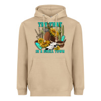 Mushroom try that in a small town Heavyweight Hoodie - texasbilliewilder