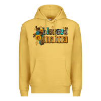 Antique Gold blessed mama Premium Hoodie - AdoDesignShop
