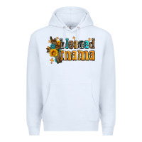 White blessed mama Premium Hoodie - AdoDesignShop