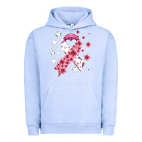 Pigment Grape Ice teeth and flower cancer ribbon Urban Hoodie - AdoDesignShop