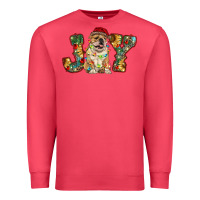 Cardinal bulldog christmas joy Premium Sweatshirt - RanaPortraitStore