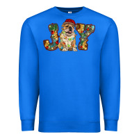 True Royal bulldog christmas joy Premium Sweatshirt - RanaPortraitStore