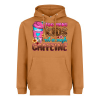 Meerkat too many kids not enough caffeine Heavyweight Hoodie - Zillion Design Studio