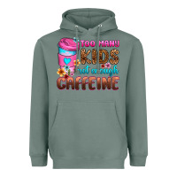 Sage too many kids not enough caffeine Heavyweight Hoodie - Zillion Design Studio