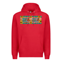 Red raised on 90's country mug 11 oz Premium Hoodie - Artiststas