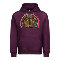 Mauve Wine soldier boots camouflage leopard gemstone rainbow Urban Hoodie - Artiststas