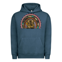 Pigment Midnight Navy soldier boots camouflage leopard gemstone rainbow Urban Hoodie - Artiststas
