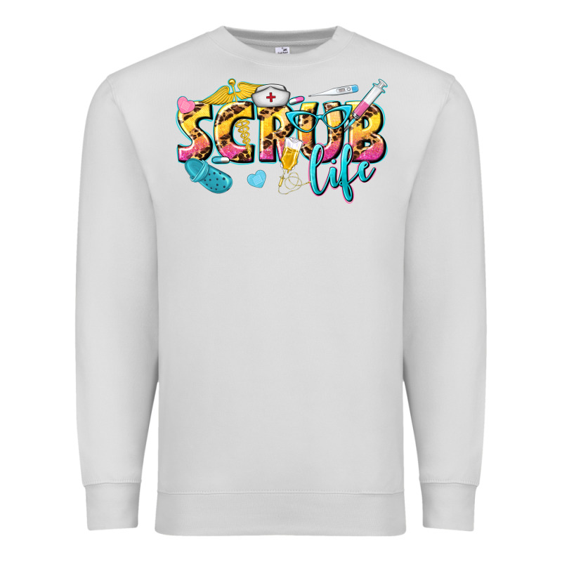 Scrub Life Premium Sweatshirt by texasbilliewilder | Teevron