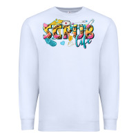 White scrub life Premium Sweatshirt - texasbilliewilder