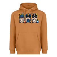 Meerkat police gnomes Heavyweight Hoodie - Zillion Design Studio