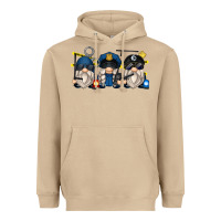 Mushroom police gnomes Heavyweight Hoodie - Zillion Design Studio