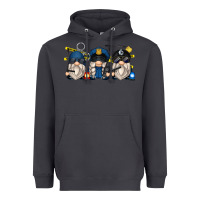 Smoke police gnomes Heavyweight Hoodie - Zillion Design Studio