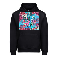 Black dentist element with flowers Urban Hoodie - AdoDesignShop